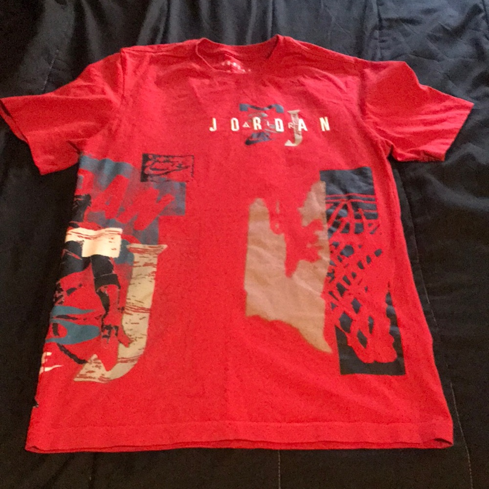 Jordan Nike tee w design
